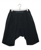 WHITE MOUNTAINEERINGホワイトマウンテ二アニング）の古着「CARGO SHORT PANTS」｜ブラック