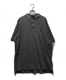 POLO RALPH LAUREN（ポロ・ラルフローレン）の古着「ポロ刺繍半袖ポロシャツ」｜グレー