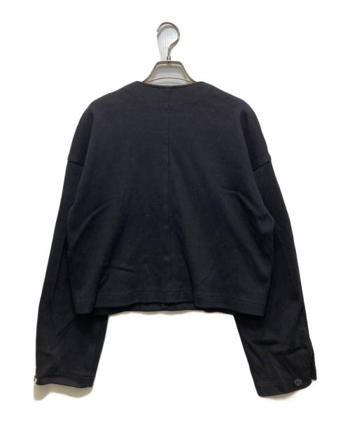 AURALEE（オーラリー）AURALEE (オーラリー) 22AW SUPER HEAVY COTTON RIB CARDIGAN（スーパーヘビーコットンリブカーディガン）A22SC01GF ネイビー サイズ:1の古着・服飾アイテム