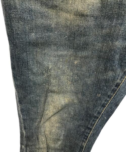 Maison Margiela（メゾンマルジェラ）Maison Margiela (メゾンマルジェラ) ダメージ加工デニムパンツ インディゴ サイズ:30の古着・服飾アイテム
