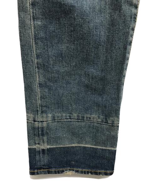 Maison Margiela（メゾンマルジェラ）Maison Margiela (メゾンマルジェラ) ダメージ加工デニムパンツ インディゴ サイズ:30の古着・服飾アイテム