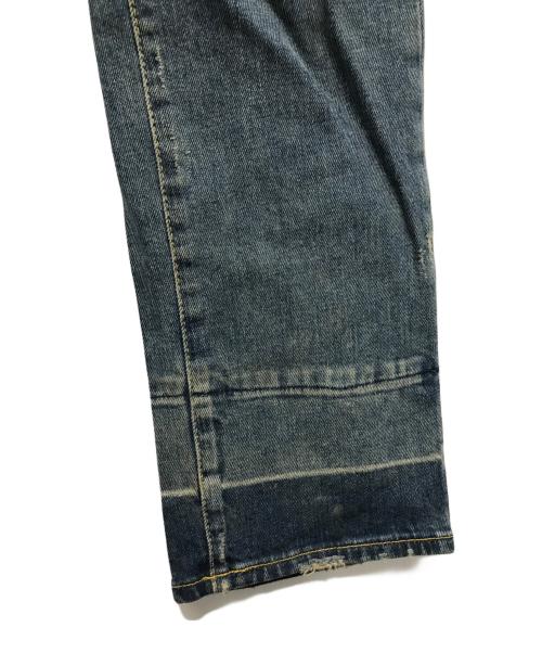 Maison Margiela（メゾンマルジェラ）Maison Margiela (メゾンマルジェラ) ダメージ加工デニムパンツ インディゴ サイズ:30の古着・服飾アイテム