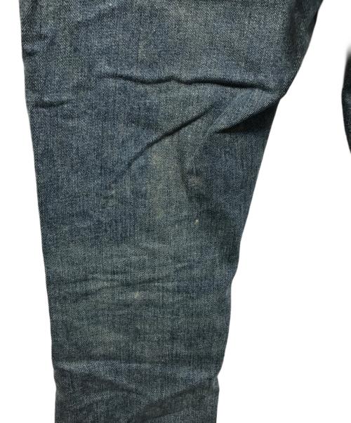 Maison Margiela（メゾンマルジェラ）Maison Margiela (メゾンマルジェラ) ダメージ加工デニムパンツ インディゴ サイズ:30の古着・服飾アイテム