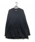 WHITE MOUNTAINEERING（ホワイトマウンテ二アニング）の古着「21AW WM CREW SWEAT（クルースウェット）RW2173501」｜ブラック