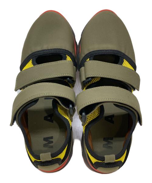 MARNI（マルニ）MARNI (マルニ) ダブルストラップサンダル カーキ サイズ:36の古着・服飾アイテム