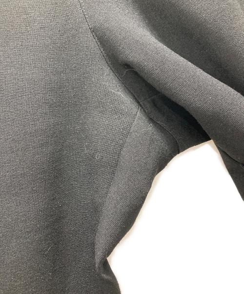 ESTNATION（エストネーション）ESTNATION (エストネーション) ダブルクロスイージートラウザー ブラック サイズ:Sの古着・服飾アイテム