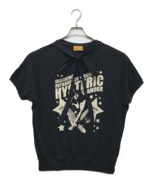 Hysteric Glamour（ヒステリックグラマー）の古着「HG GOOD TIME COMIN Tシャツ」｜ブラック
