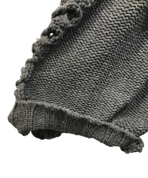TODAYFUL（トゥデイフル）TODAYFUL (トゥデイフル) Puffsleeve Knit Tops グレー サイズ:FREEの古着・服飾アイテム