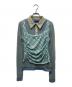 MAISON SPECIAL（メゾンスペシャル）の古着「Three-Piece Sheer Polo Top」｜グリーン