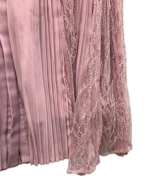 Estella.K（エステラケー）Estella.K (エステラケー) Alyssa Pleaded Long Dress / 125351431 ピンク サイズ:free 未使用品の古着・服飾アイテム