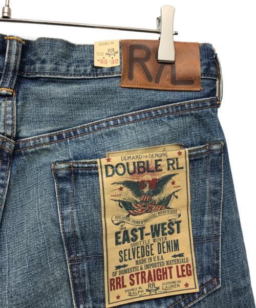 RRL（ダブルアールエル）RRL (ダブルアールエル) STRAIGHT LEG JAPAN WOVEN インディゴ サイズ: 33/32 未使用品の古着・服飾アイテム