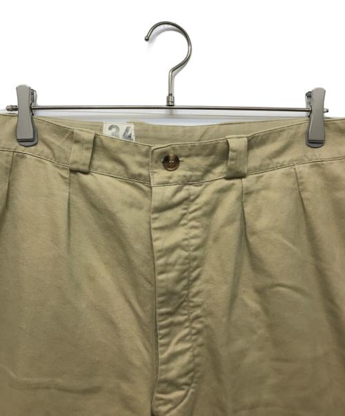 French Army（フランス軍）French Army (フランス軍) Ｍ-52パンツ ベージュ サイズ:SIZE 34(股下61cm)の古着・服飾アイテム