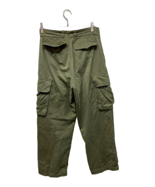 French Army（フランス軍）French Army (フランス軍) M-47カーゴパンツ オリーブ サイズ: 21(ウエスト約80cm)の古着・服飾アイテム