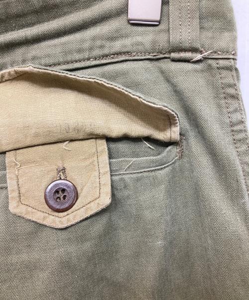 French Army（フランス軍）French Army (フランス軍) M-47カーゴパンツ オリーブ サイズ: 21(ウエスト約80cm)の古着・服飾アイテム