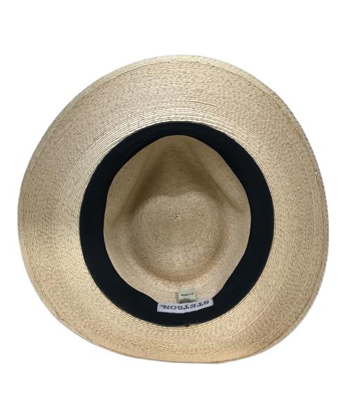 STETSON（ステットソン）STETSON (ステットソン) ストローハット ベージュ サイズ:XLの古着・服飾アイテム