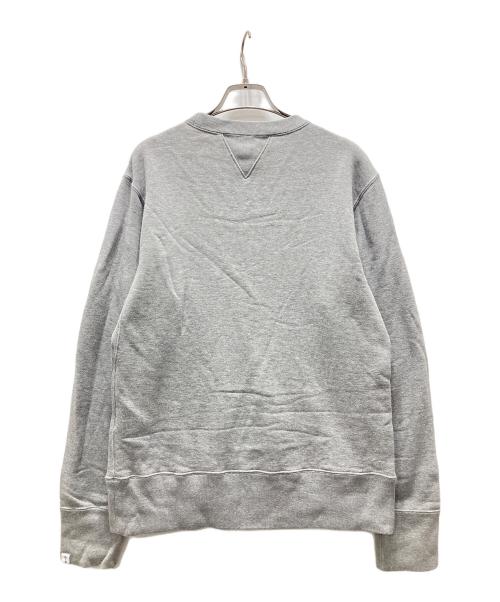 BEAMS（ビームス）BEAMS (ビームス) LOOPWHEELER (ループウィラー) クルーネックスウェット グレー サイズ:Lの古着・服飾アイテム