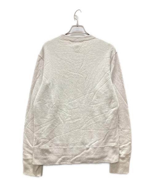 BEAMS（ビームス）BEAMS (ビームス) LOOPWHEELER (ループウィラー) クルーネックスウェット グレー サイズ:Lの古着・服飾アイテム