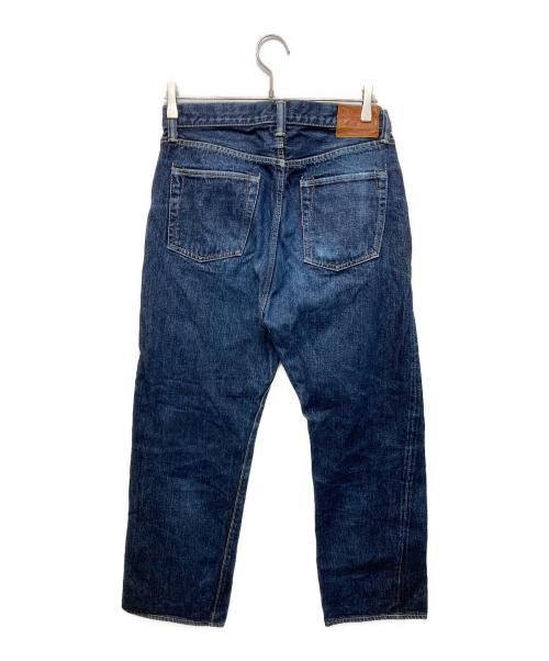 TCB jeans（ティーシービー ジーンズ）TCB JEANS (ティーシービー ジーンズ) セルビッチデニムパンツ ブラック サイズ:32の古着・服飾アイテム