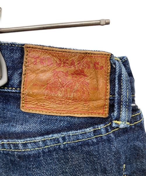 TCB jeans（ティーシービー ジーンズ）TCB JEANS (ティーシービー ジーンズ) セルビッチデニムパンツ ブラック サイズ:32の古着・服飾アイテム