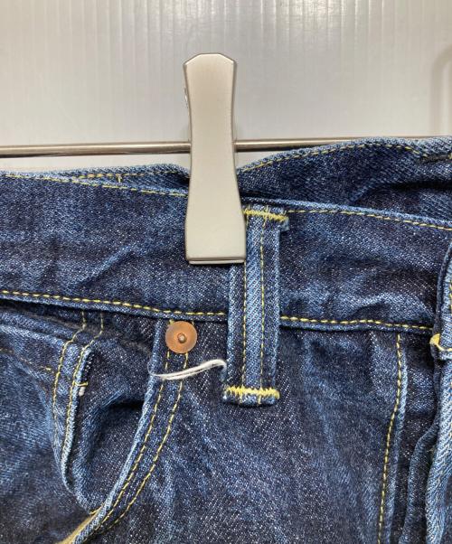 TCB jeans（ティーシービー ジーンズ）TCB JEANS (ティーシービー ジーンズ) セルビッチデニムパンツ ブラック サイズ:32の古着・服飾アイテム