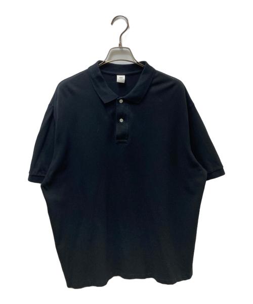 OVY（オヴィー）OVY (オヴィー) Standard Seed Stitch Polo ブラック サイズ:Lの古着・服飾アイテム