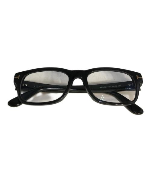 TOM FORD（トムフォード）TOM FORD (トムフォード) ブラックフレーム眼鏡 ブラック サイズ:SIZE 52 18の古着・服飾アイテム