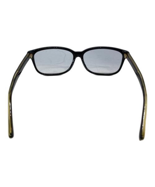 GUCCI（グッチ）GUCCI (グッチ) スクエア眼鏡 GG386OA ブラック サイズ:SIZE 55 13-145の古着・服飾アイテム