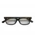 GUCCI (グッチ) スクエア眼鏡 GG386OA ブラック サイズ:SIZE 55 13-145：15000円