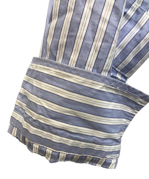 OAMC（オーエーエムシー）OAMC (オーエーエムシー) オーバーサイズストライプシャツ ブルー サイズ:Sの古着・服飾アイテム