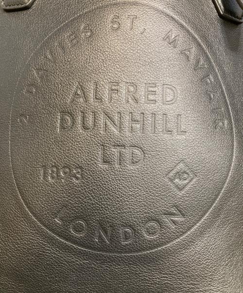 dunhill（ダンヒル）dunhill (ダンヒル) チルターンレザートートバッグ ブラックの古着・服飾アイテム