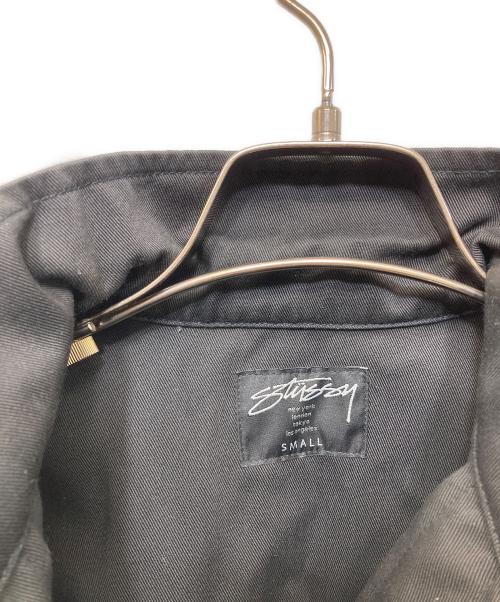 stussy（ステューシー）stussy (ステューシー) Dickies (ディッキーズ) クロップドワークジャケット ブラック サイズ:Sの古着・服飾アイテム