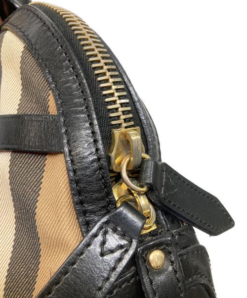 BURBERRY（バーバリー）BURBERRY (バーバリー) ノバチェックハンドバッグ ブラウンの古着・服飾アイテム
