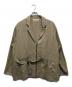 barbell object（バーベルオブジェクト）の古着「belted jkt」｜ブラウン