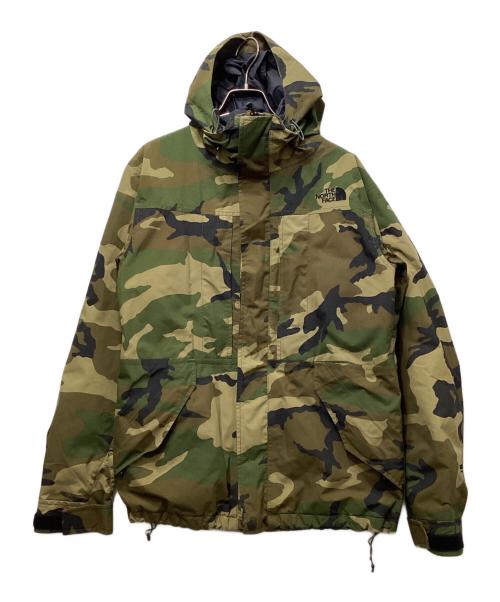 THE NORTH FACE（ザ ノース フェイス）THE NORTH FACE (ザ ノース フェイス) GORE-TEX FORCE JACKET（フォースジャケット） NS15105 / マウンテンパーカー　ナイロンジャケット カーキ サイズ:Lの古着・服飾アイテム