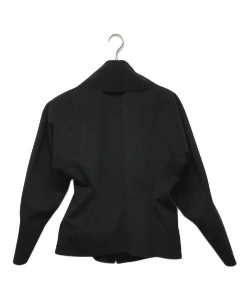 ISSEY MIYAKE（イッセイミヤケ）ISSEY MIYAKE (イッセイミヤケ) ショールカラージャケット ブラック サイズ:2の古着・服飾アイテム