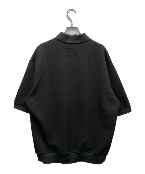 FUMITO GANRYU（フミトガンリュウ）FUMITO GANRYU (フミトガンリュウ) Large polo shirt ブラック サイズ:2の古着・服飾アイテム