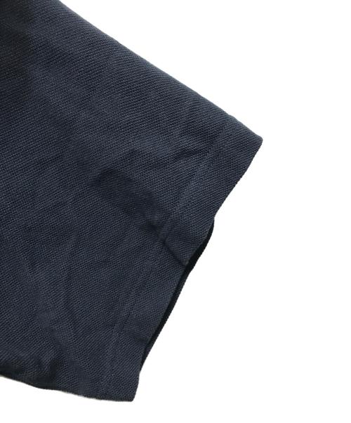 maison kitsune（メゾンキツネ）maison kitsune (メゾンキツネ) ボールド フォックスヘッド パッチ オーバーサイズ ポロ ネイビー サイズ:Mの古着・服飾アイテム