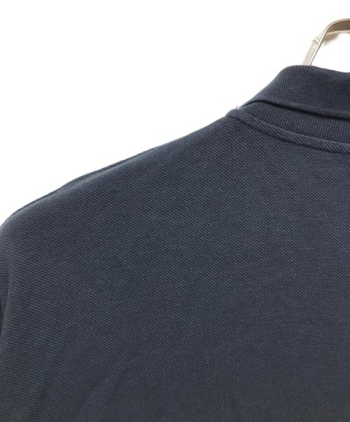 maison kitsune（メゾンキツネ）maison kitsune (メゾンキツネ) ボールド フォックスヘッド パッチ オーバーサイズ ポロ ネイビー サイズ:Mの古着・服飾アイテム