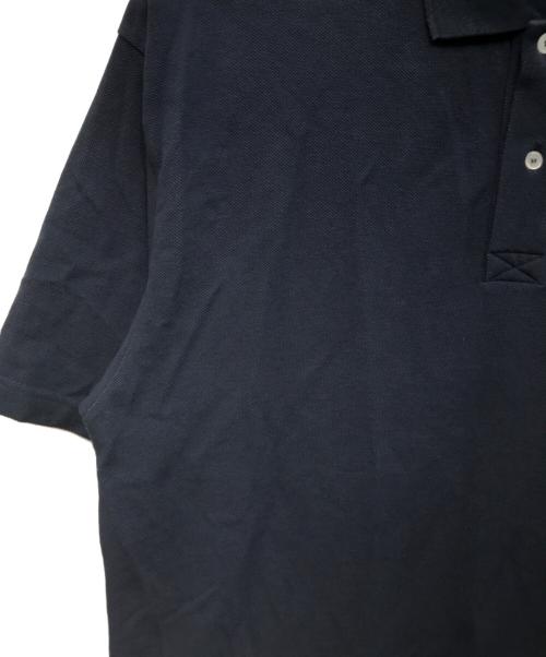 maison kitsune（メゾンキツネ）maison kitsune (メゾンキツネ) ボールド フォックスヘッド パッチ オーバーサイズ ポロ ネイビー サイズ:Mの古着・服飾アイテム