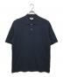 maison kitsune（メゾンキツネ）の古着「ボールド フォックスヘッド パッチ オーバーサイズ ポロ」｜ネイビー