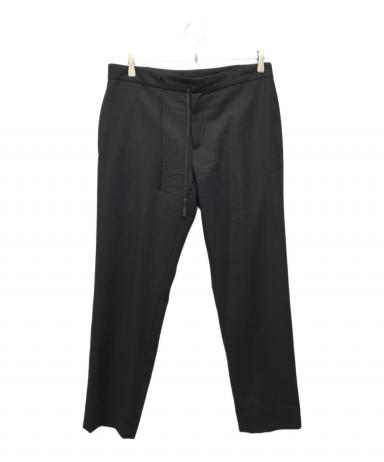 【プロフ見てください】新品マルジェラ ドローストリング パンツ ブラック 中古・古着通販】Maison Margiela (メゾンマルジェラ) ウール