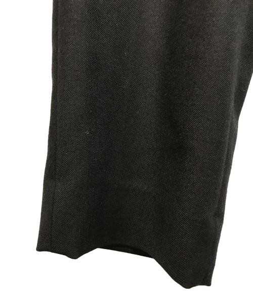 Maison Margiela（メゾンマルジェラ）Maison Margiela (メゾンマルジェラ) ウールフランネルドローストリングパンツ ブラック サイズ:46の古着・服飾アイテム