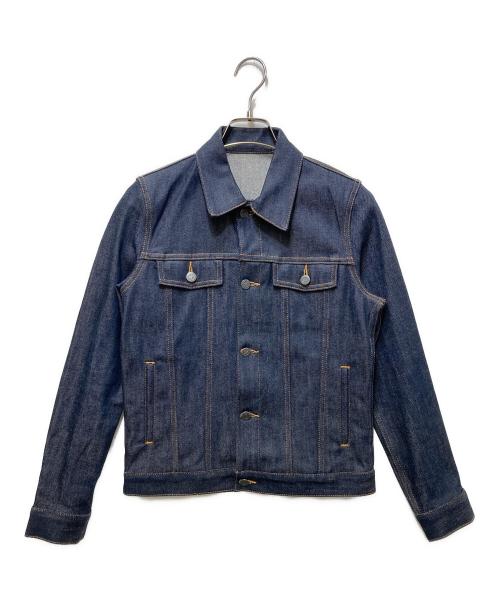 A.P.C.（アーペーセー）A.P.C. (アーペーセー) リジットデニムジャケット インディゴ サイズ:Sの古着・服飾アイテム