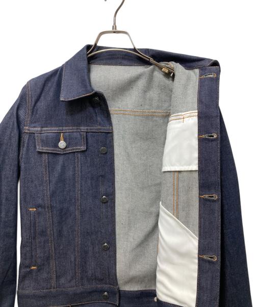 A.P.C.（アーペーセー）A.P.C. (アーペーセー) リジットデニムジャケット インディゴ サイズ:Sの古着・服飾アイテム