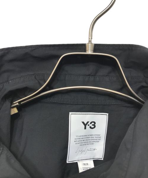 Y-3（ワイスリー）Y-3 (ワイスリー) CLASSIC SHIRT ブラック サイズ:Mの古着・服飾アイテム