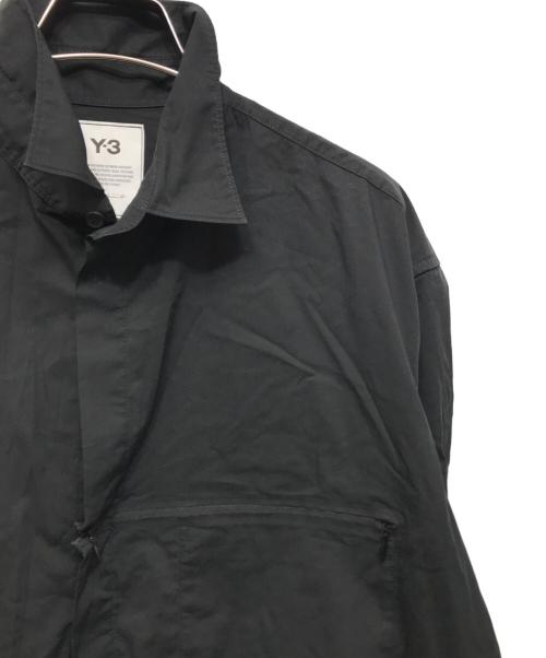 Y-3（ワイスリー）Y-3 (ワイスリー) CLASSIC SHIRT ブラック サイズ:Mの古着・服飾アイテム