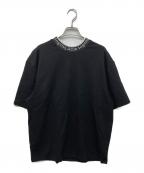 Acne studiosアクネ ストゥディオズ）の古着「EXTORR LOGO T-SHIRT」｜ブラック