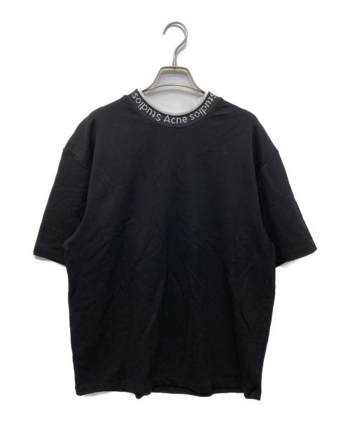Acne studios（アクネ ストゥディオズ）ACNE STUDIOS (アクネ ストゥディオズ) EXTORR LOGO T-SHIRT ブラック サイズ:Mの古着・服飾アイテム
