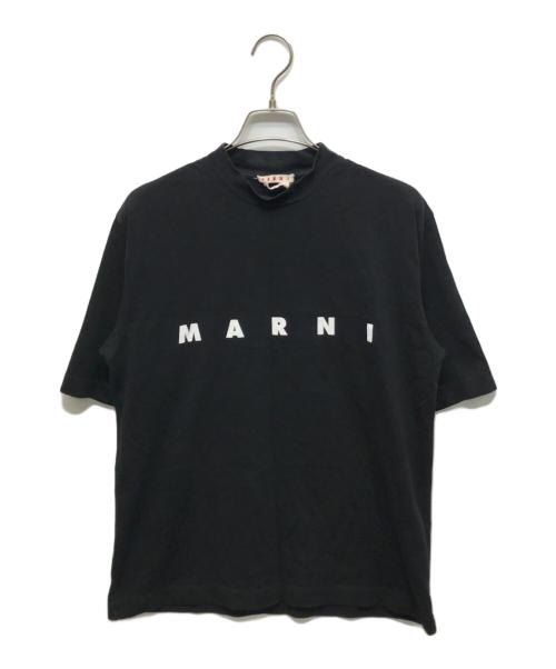 MARNI（マルニ）MARNI (マルニ) ロゴｔシャツ ブラック サイズ:XXSの古着・服飾アイテム
