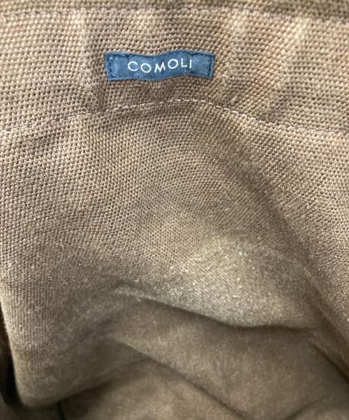 COMOLI（コモリ）COMOLI (コモリ) ヘンプダック ショルダーバッグ ブラウンの古着・服飾アイテム